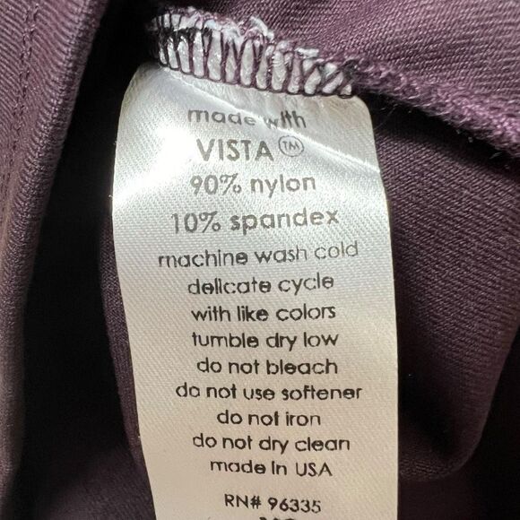 NEW Susana Monaco Angle Wire Long Sleeve Top Cabernet Purple XS - Picture 3 of 8